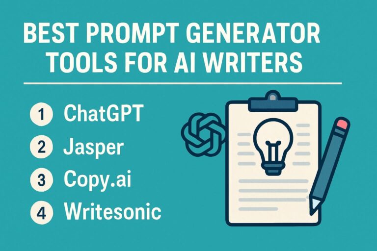 Best Prompt Generator Tools for AI Writers