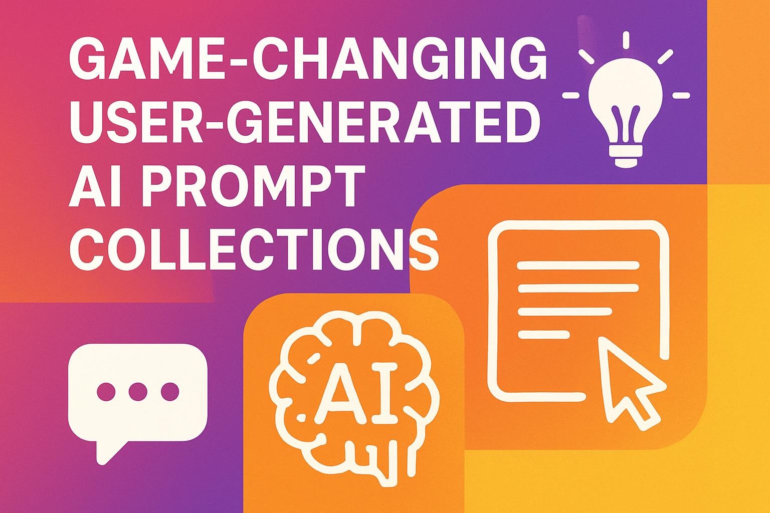 Game-Changing User-Generated AI Prompt Collections