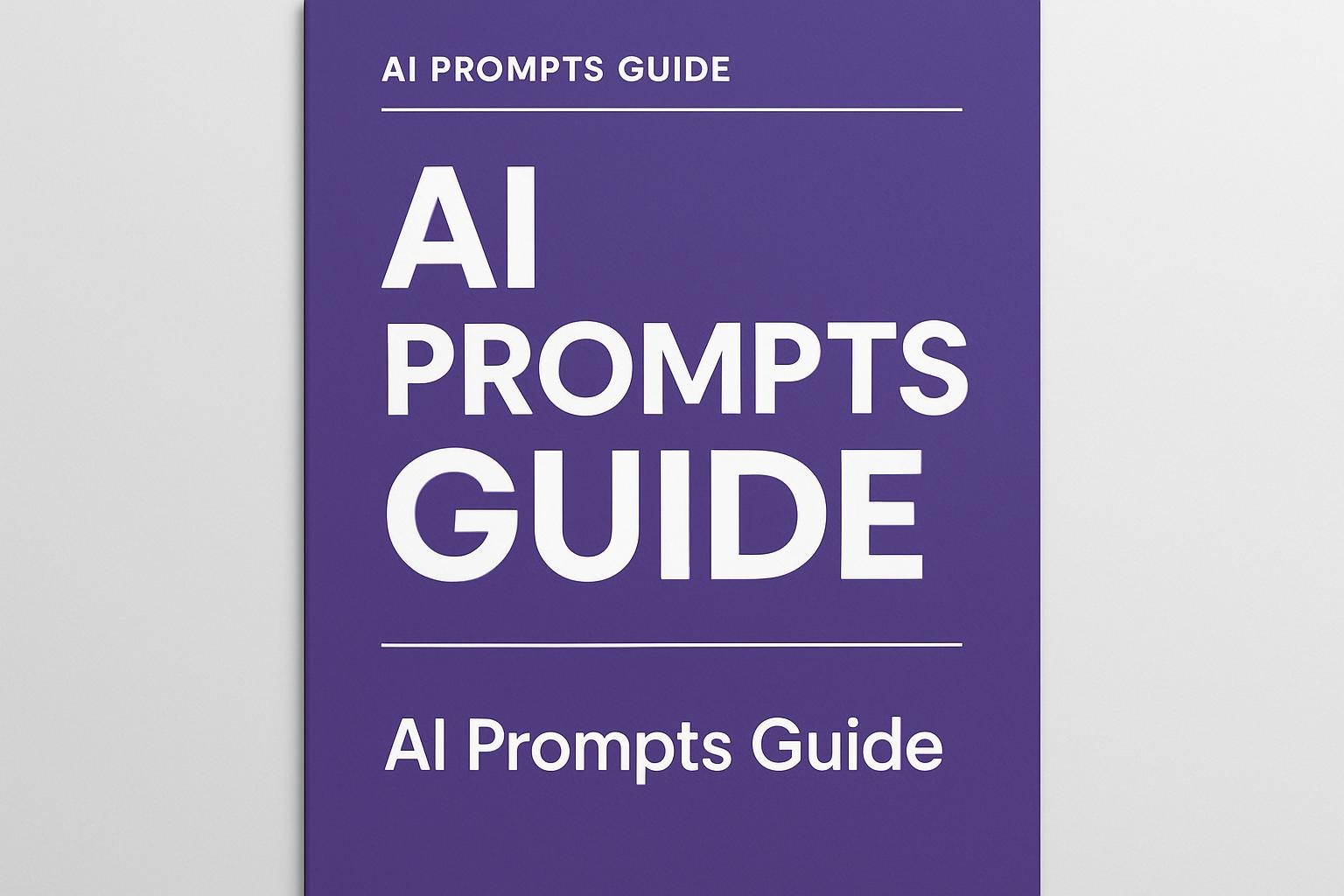 AI Prompts Guide