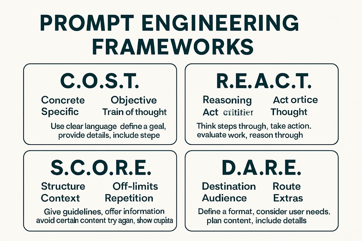 Prompt Engineering Frameworks