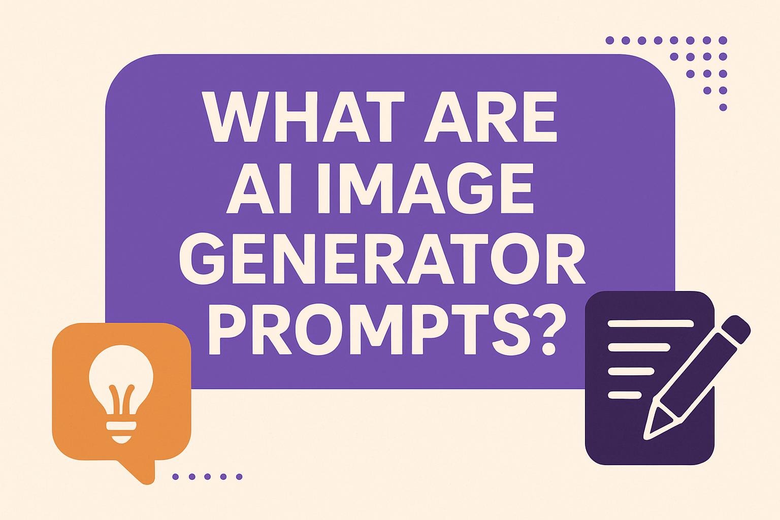 What Are AI Image Generator Prompts?