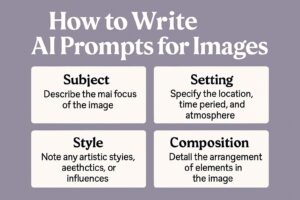 How to Write AI Prompts for Images