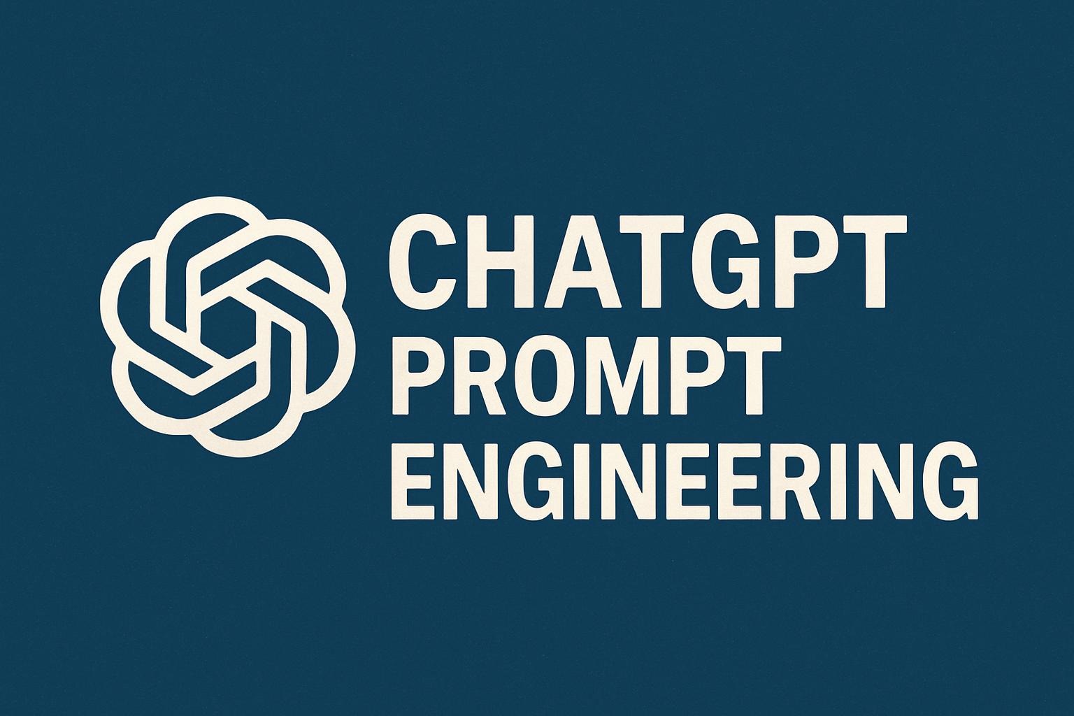 ChatGPT Prompt Engineering