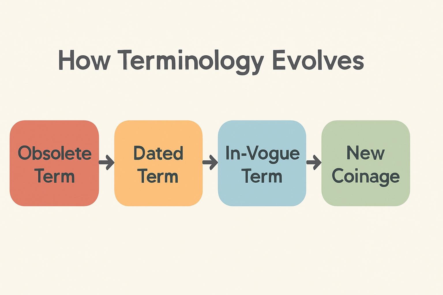 How Terminology Evolves