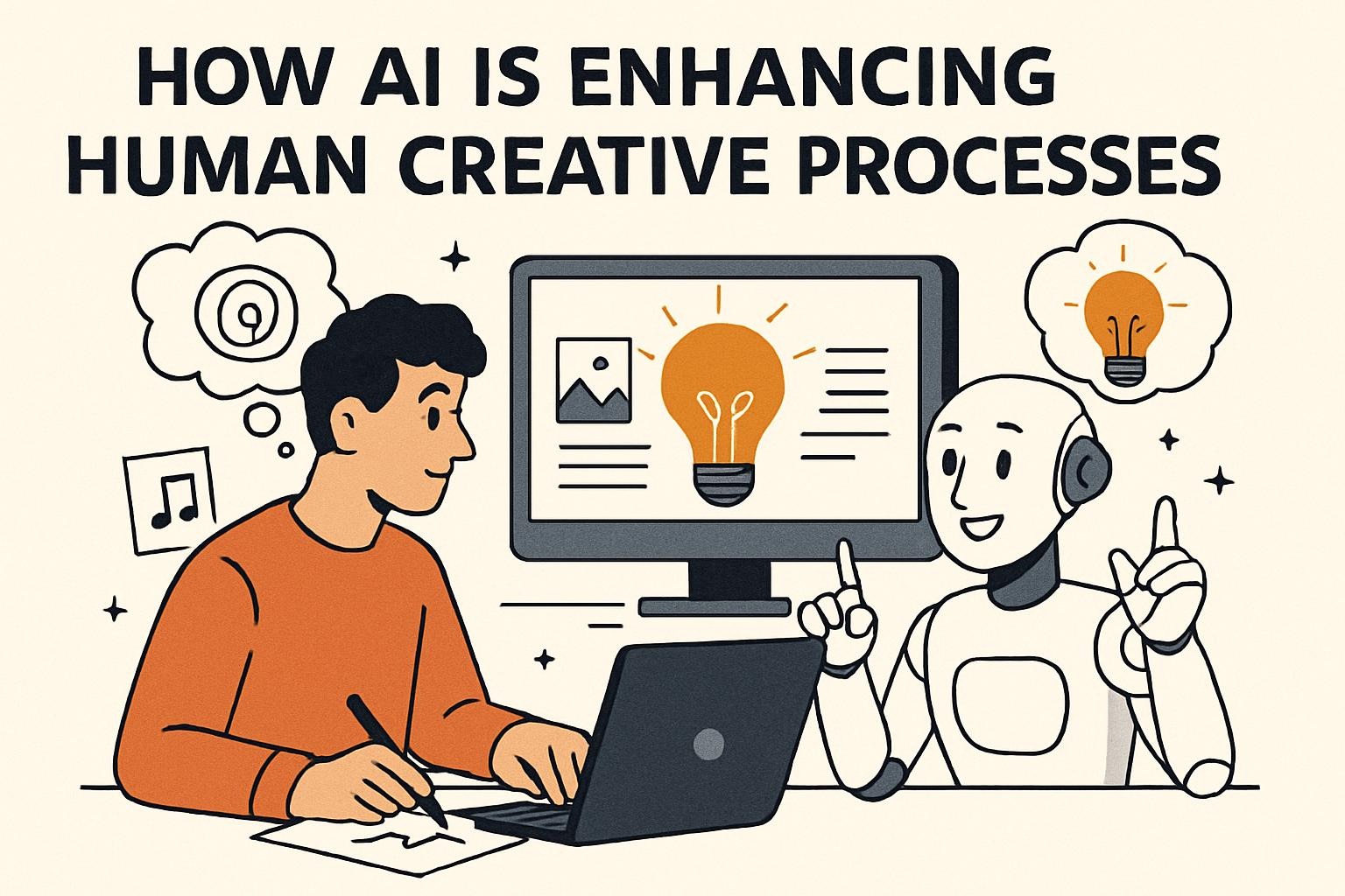 How AI is Enhancing Human Creative Processes