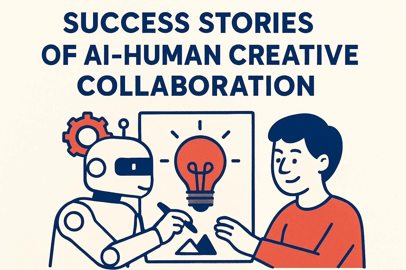 Success Stories of AI-Human Creative Collaboration