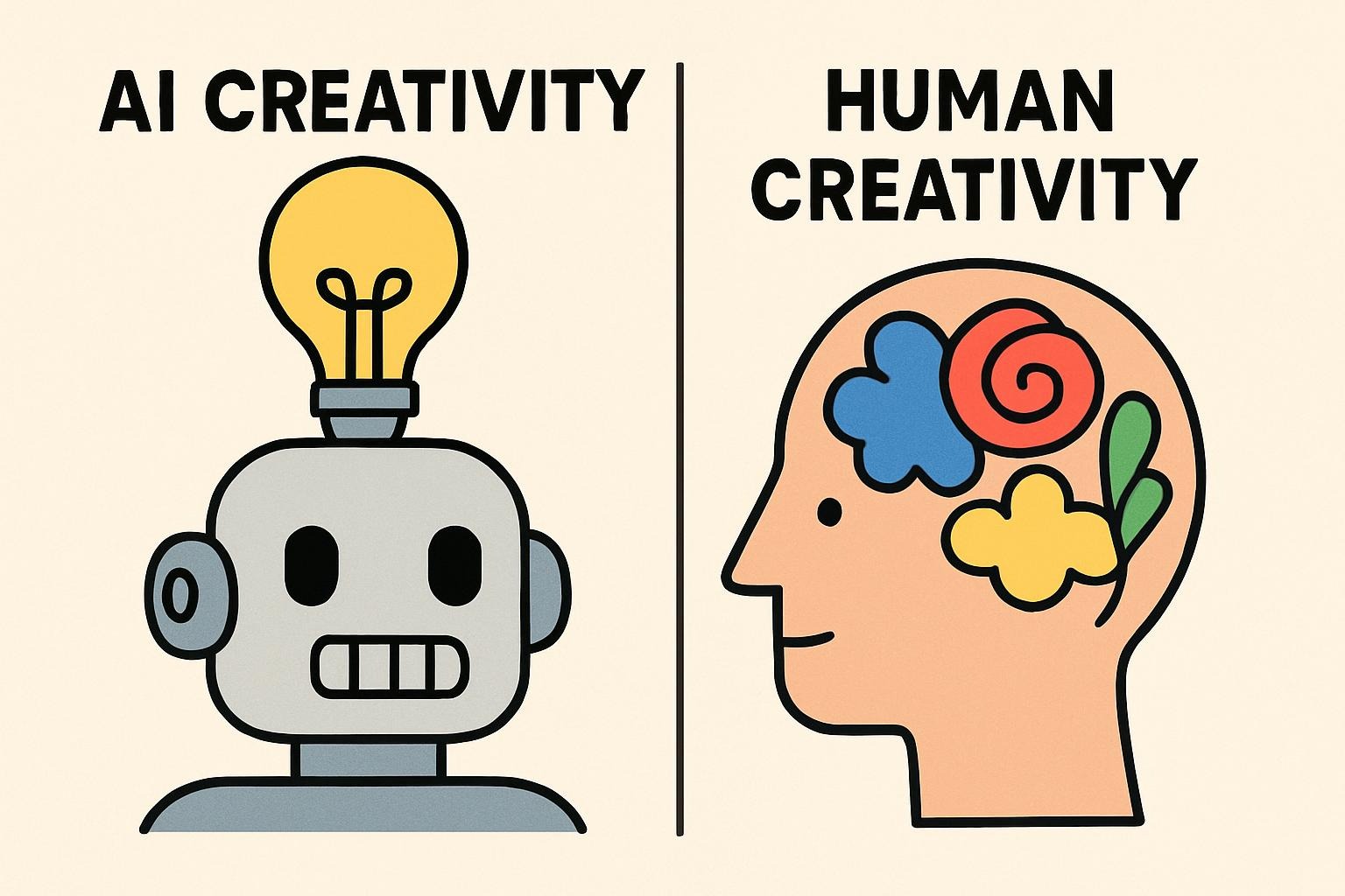 AI Creativity vs Human Creativity