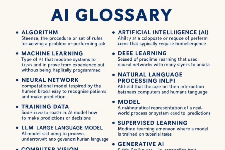 AI glossary