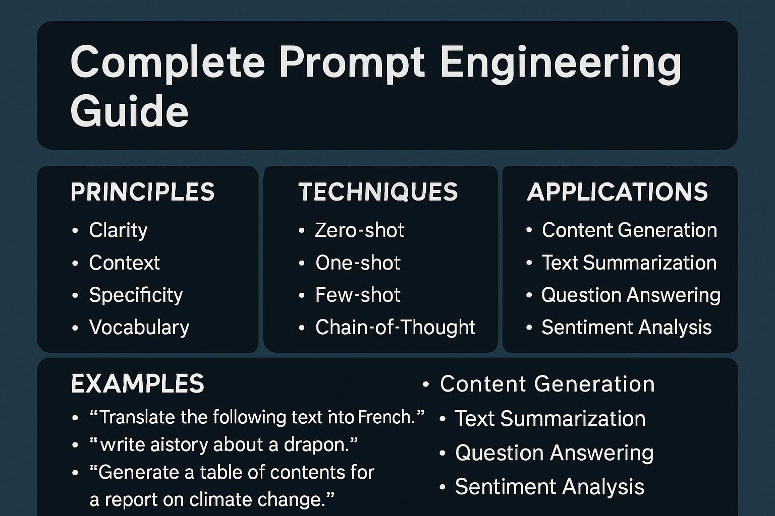 Complete Prompt Engineering Guide