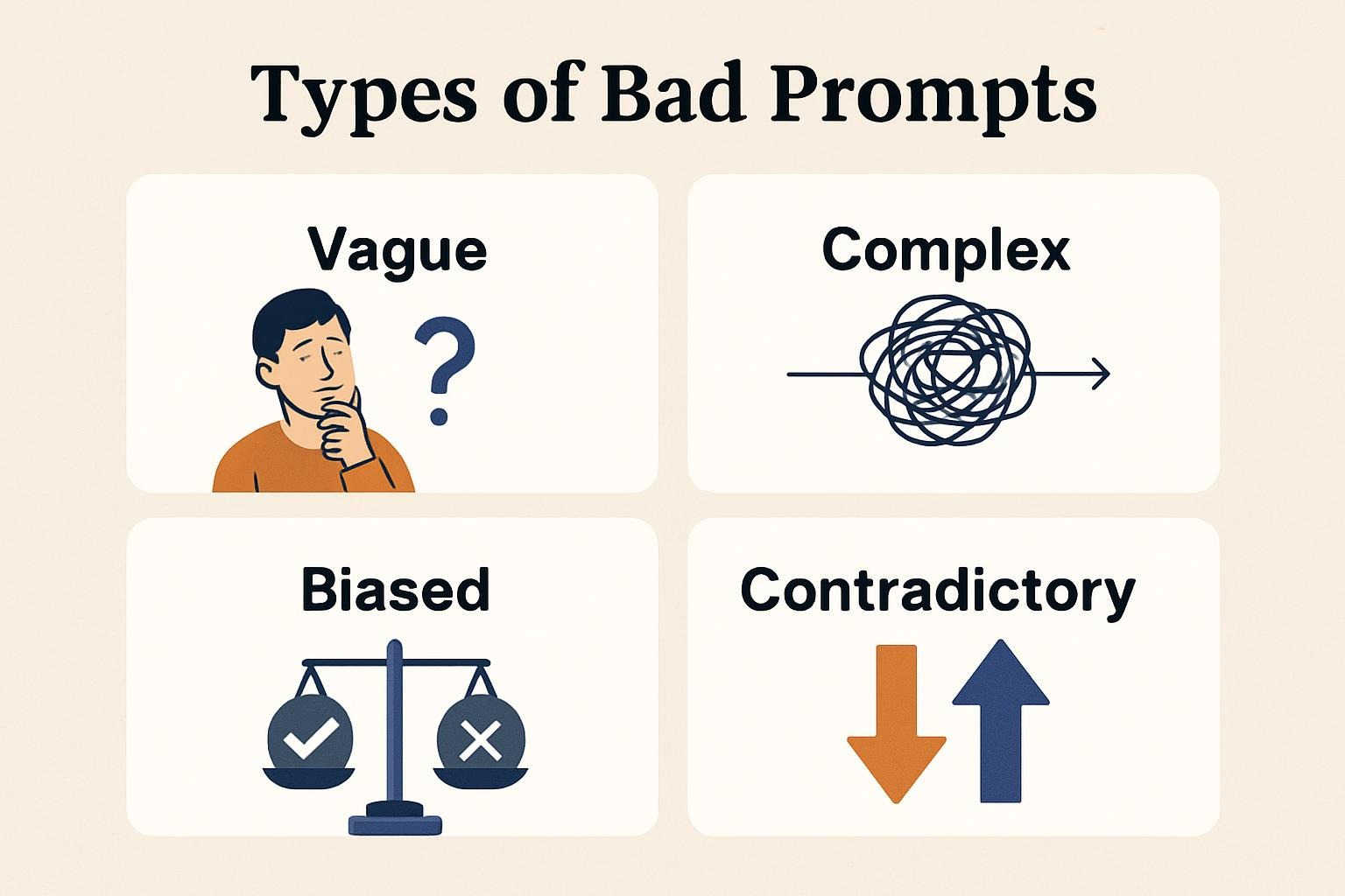 Types of Bad Prompts