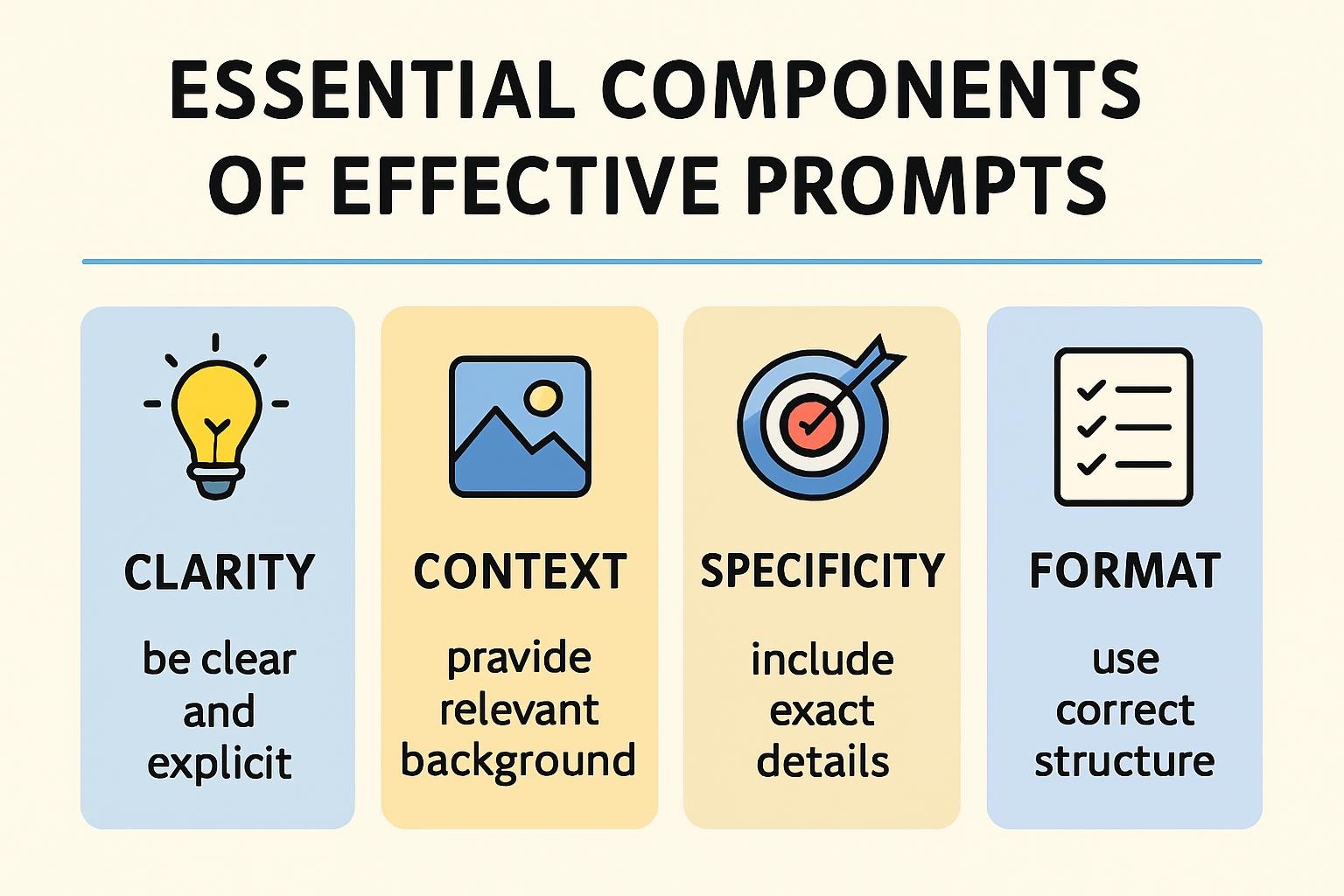 Essential Components of Effective Prompts
