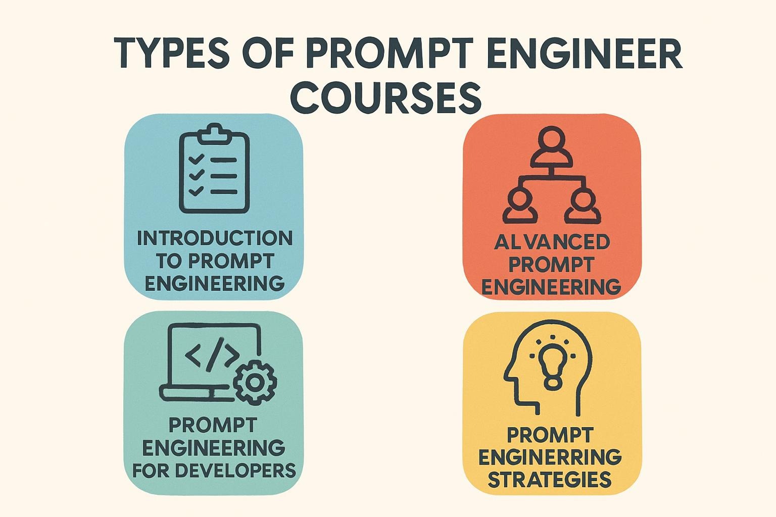 Types of Prompt Engineering Courses 