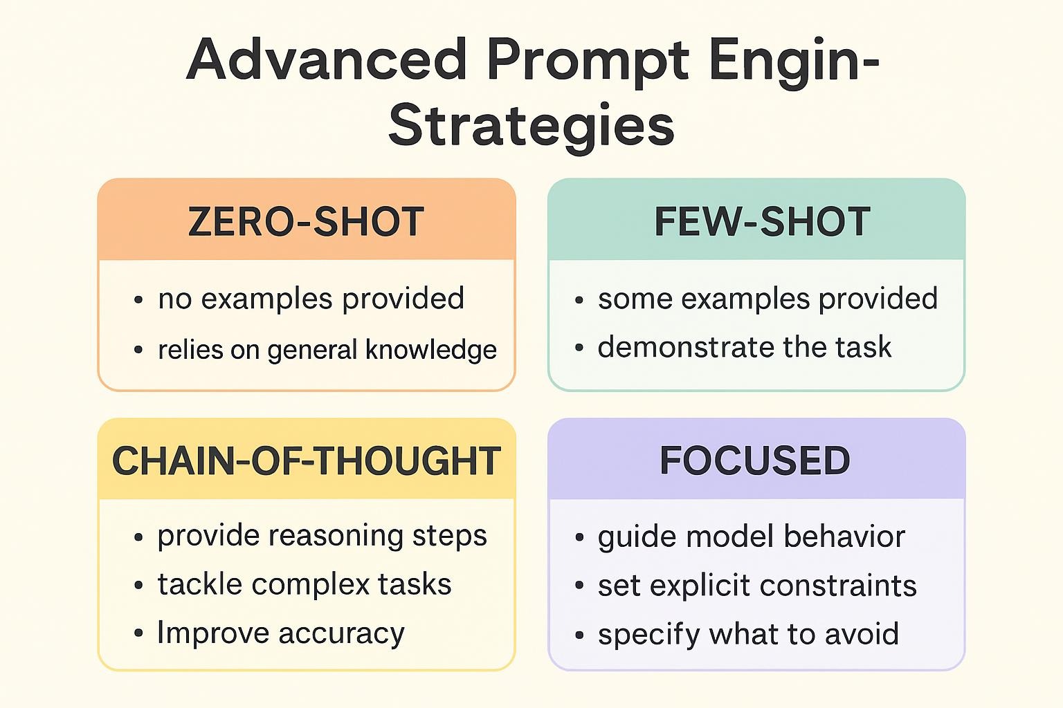 Advanced Prompt Engineering Strategies