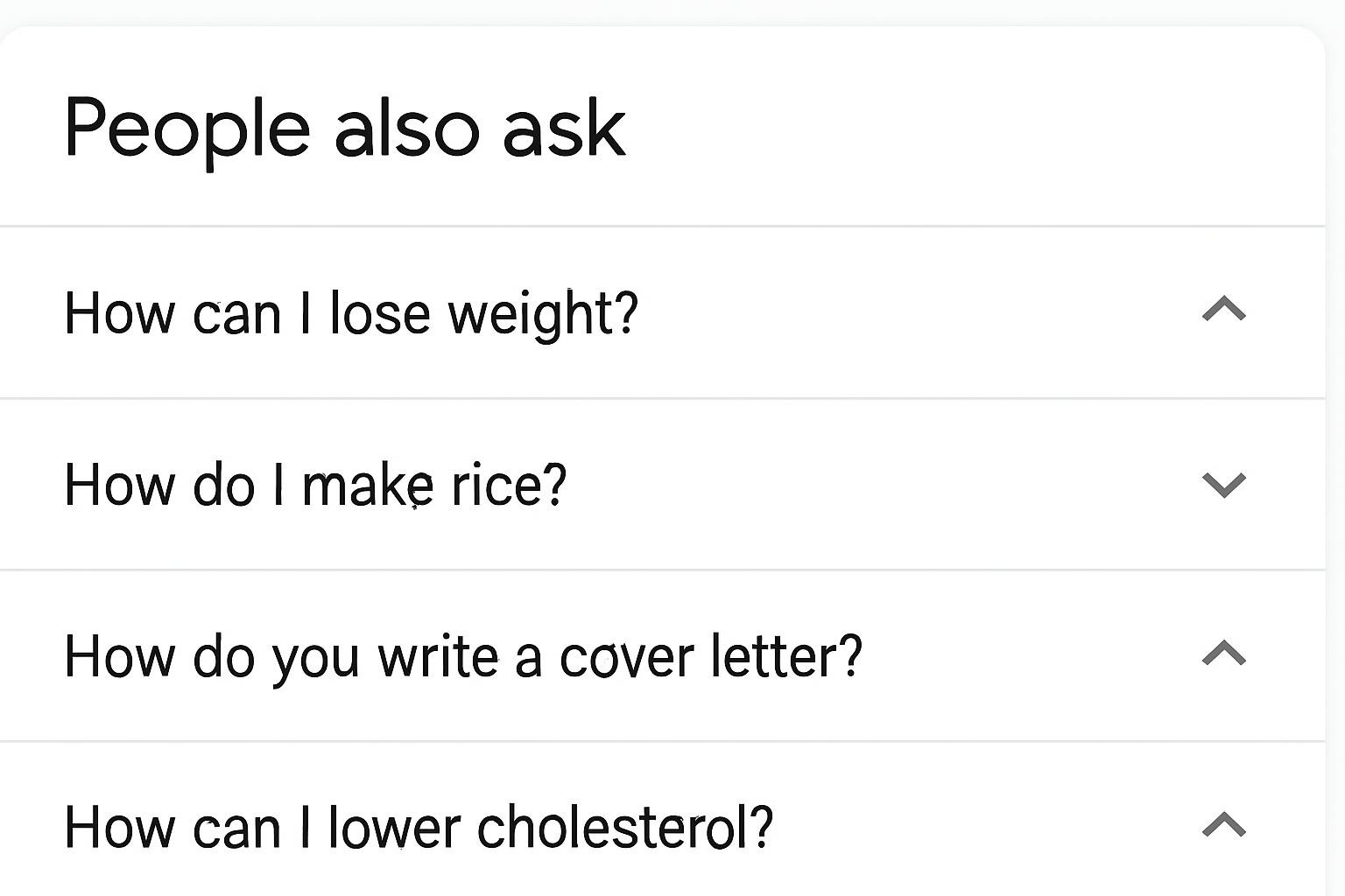 People Also Ask