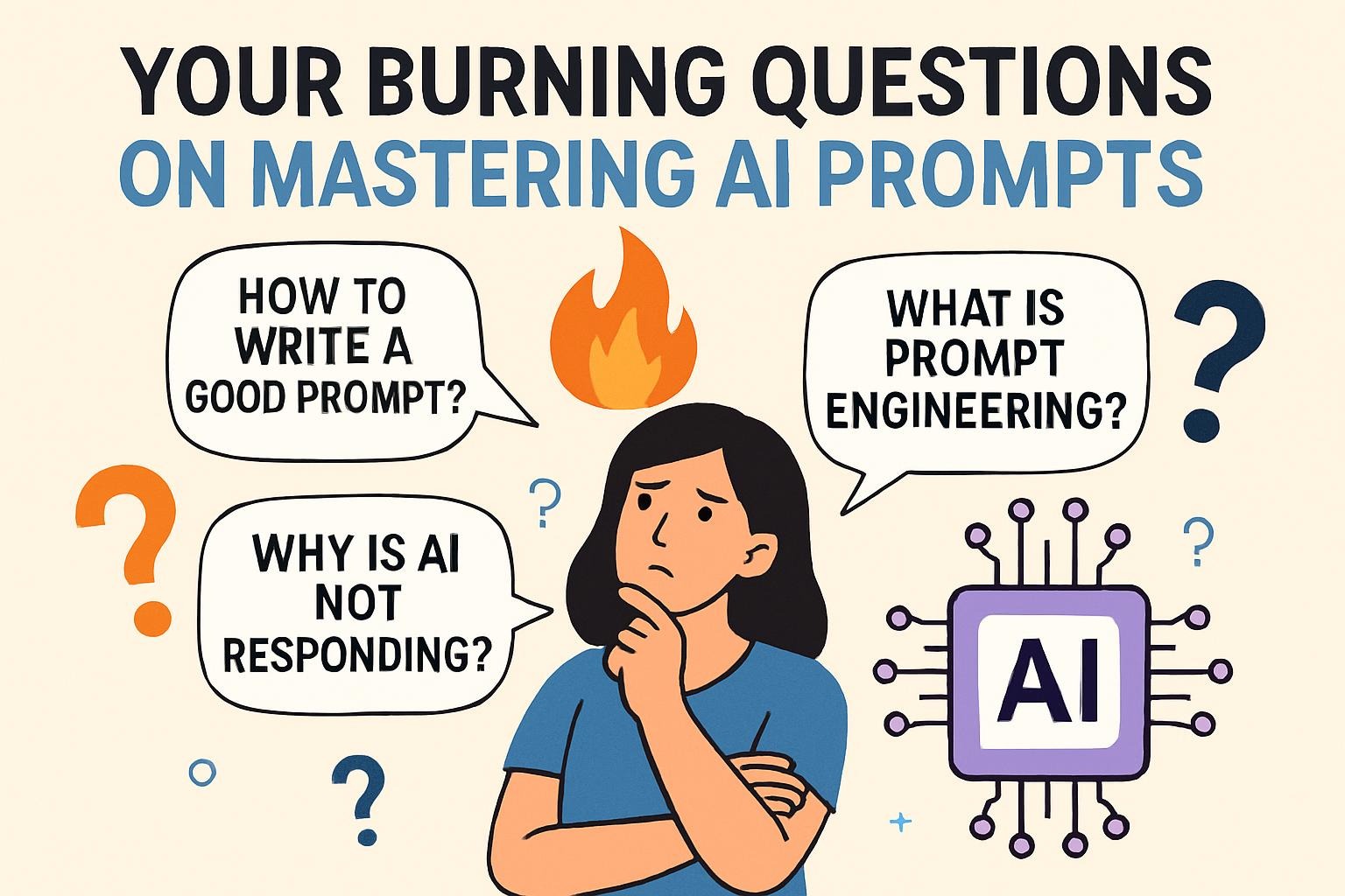 Your Burning Questions on Mastering AI Prompts