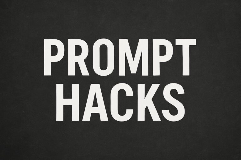 Prompt Hacks