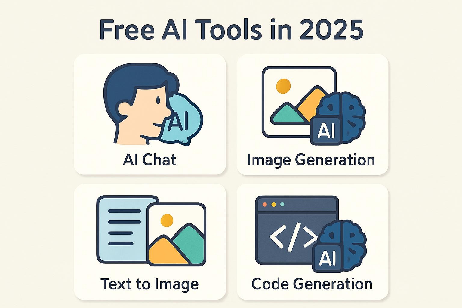 Free AI tools in 2025