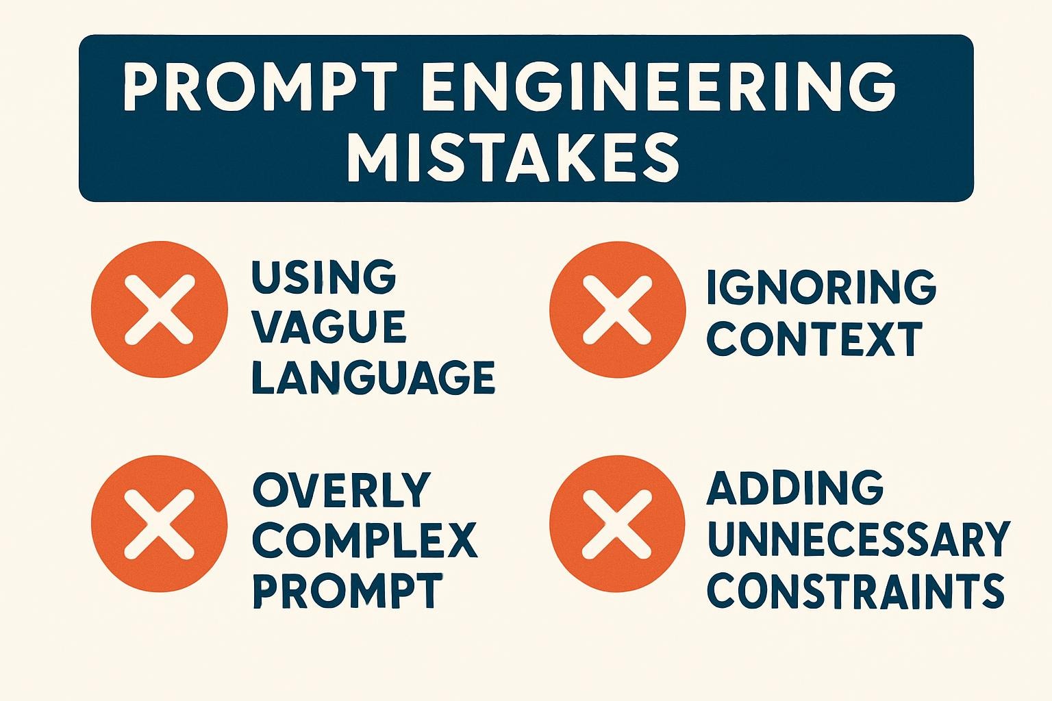 Prompt Engineering Mistakes