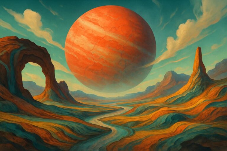 AI Art Prompts for Surreal Landscapes