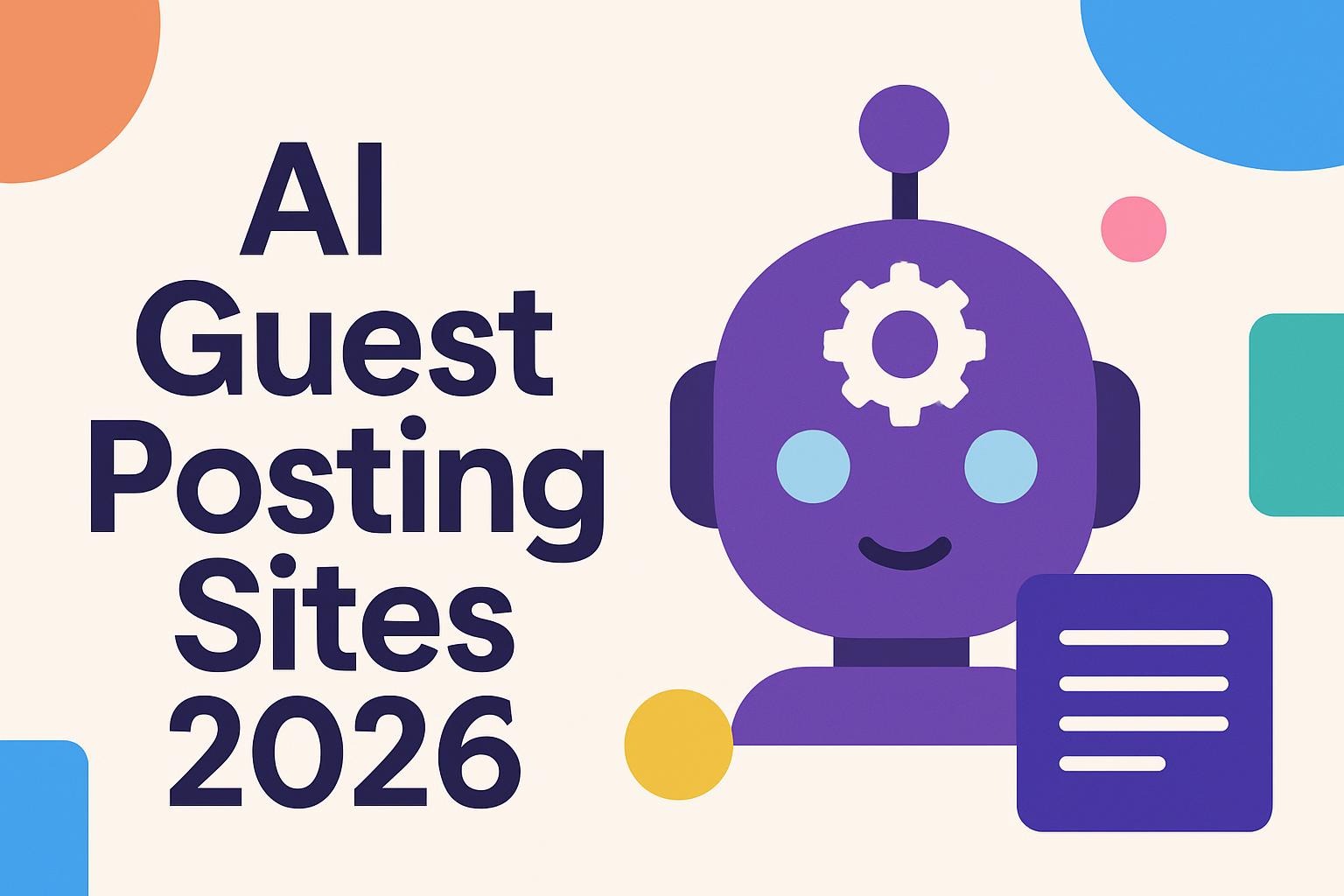 AI Guest Posting Sites 2026