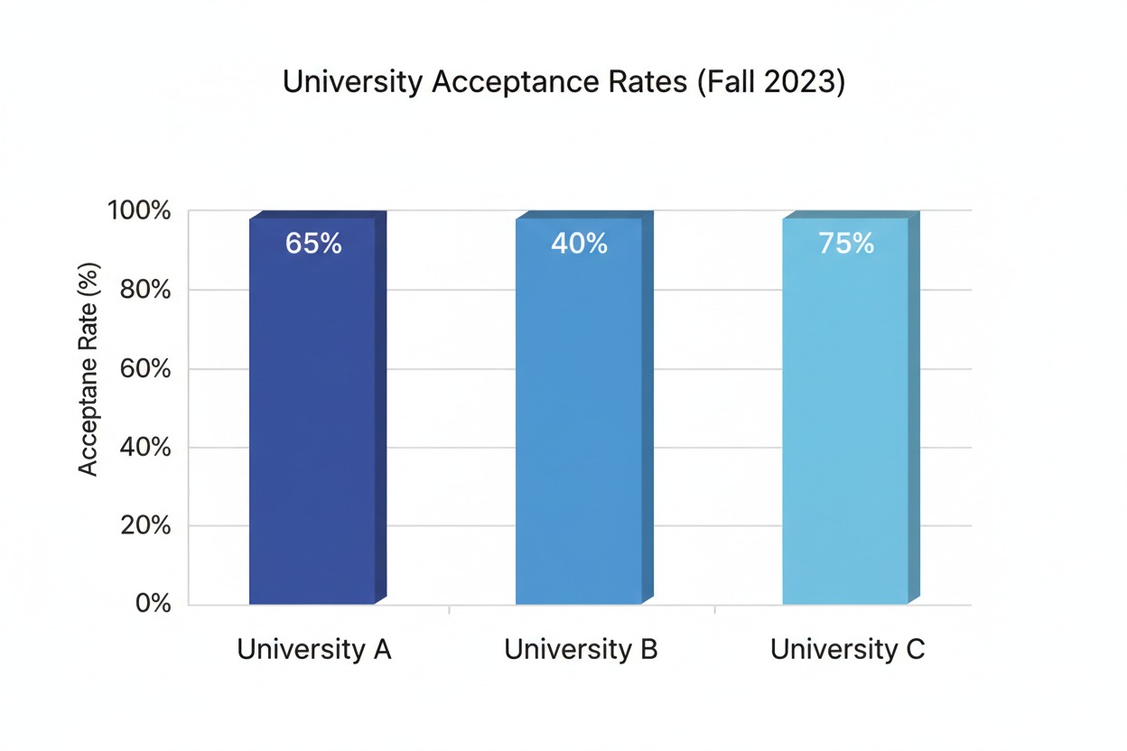 Bar chart comparing realistic guest post acceptance rates in 2026: 3–5% cold pitches vs 10–18% with prior rapport building.