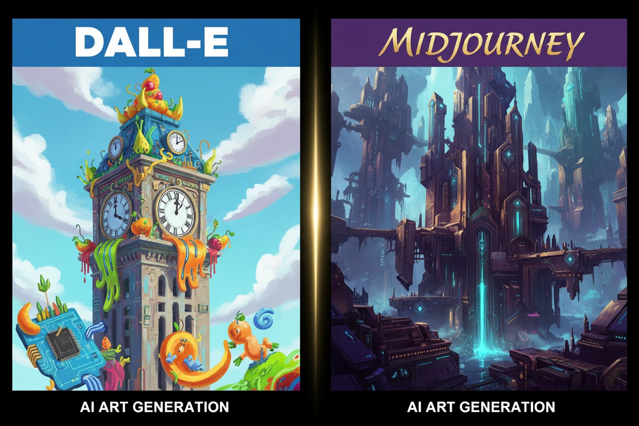 DALL-E vs Midjourney