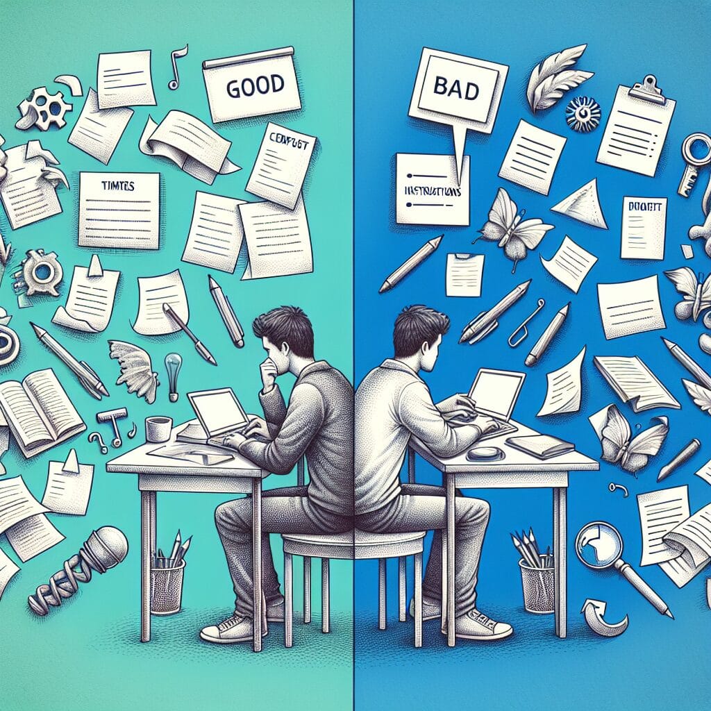 Good Prompts VS Bad Prompts - 1