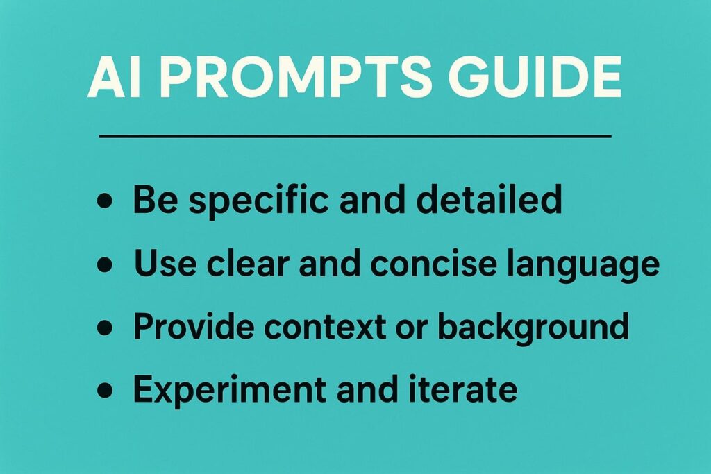 AI Prompts Guide - 1