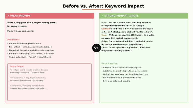 How to Use Keywords in AI Prompts