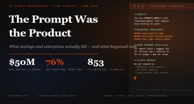 Prompt Was the Product