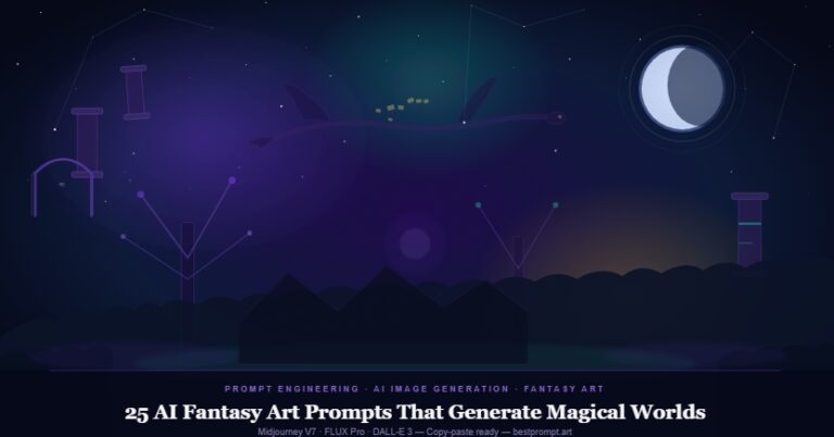 AI Fantasy Art Prompts